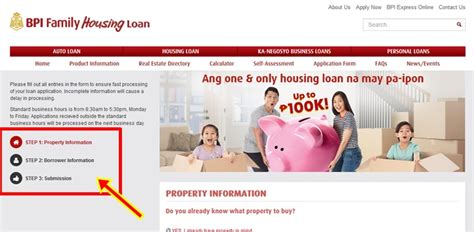 Apply for a BPI Housing Loan .